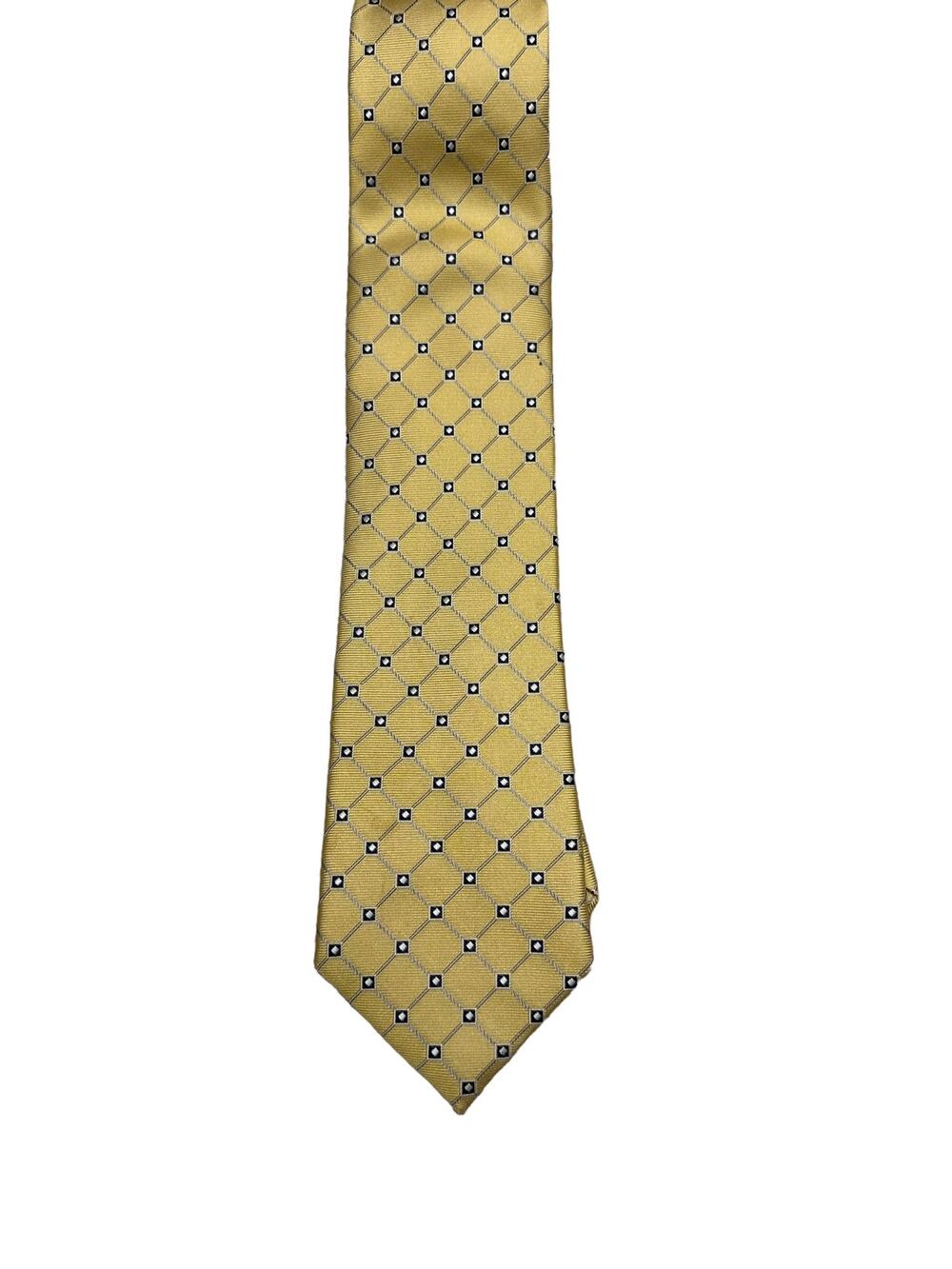 Jos. A. Bank Traveler Yellow Blue Tie
